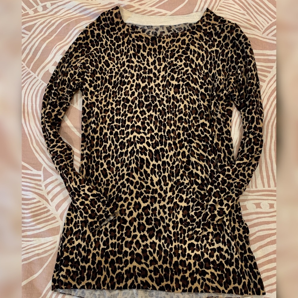 J.Crew Leopard Sweater